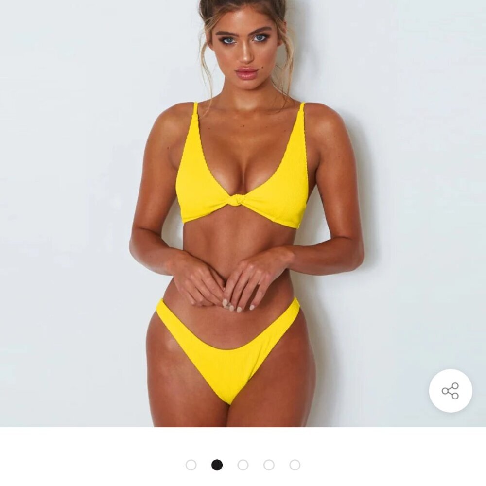 NWT Brazilian Yellow Bikini